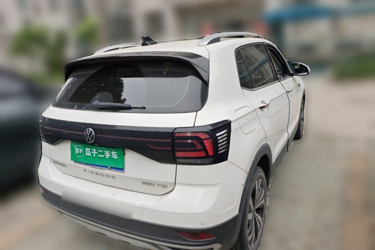 Used Volkswagen T-Cross 2021 280TSI DSG Luxury Edition Rear Right 45 Deg