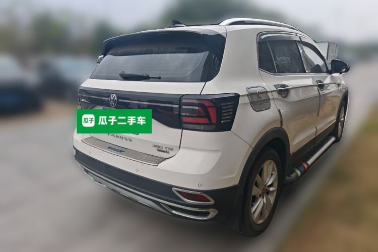 Used Volkswagen T-Cross 2021 280TSI DSG Comfort Edition Rear Right 45 Deg