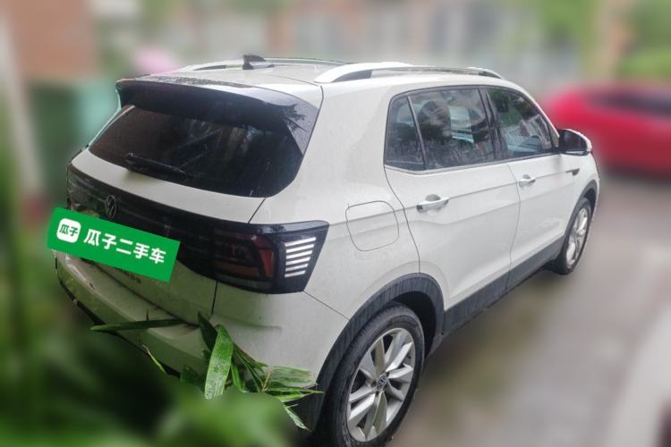 Used Volkswagen T-Cross 2021 1.5L Automatic Comfort Edition Rear Right 45 Deg