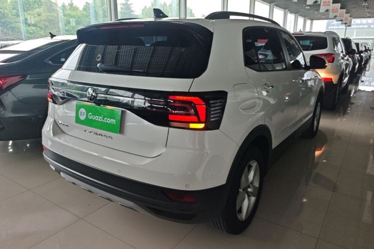 Used Volkswagen T-Cross 2021 1.5L Automatic Fashion Edition Rear Right 45 Deg