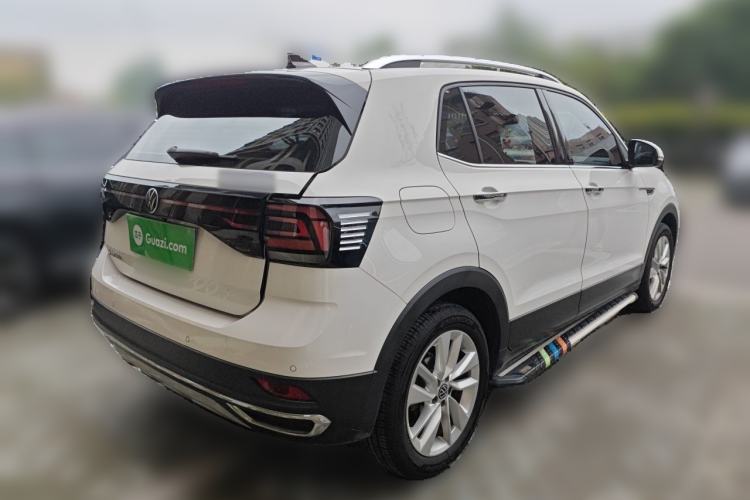 Used Volkswagen T-Cross 2021 1.5L Automatic Comfort Edition Rear Right 45 Deg