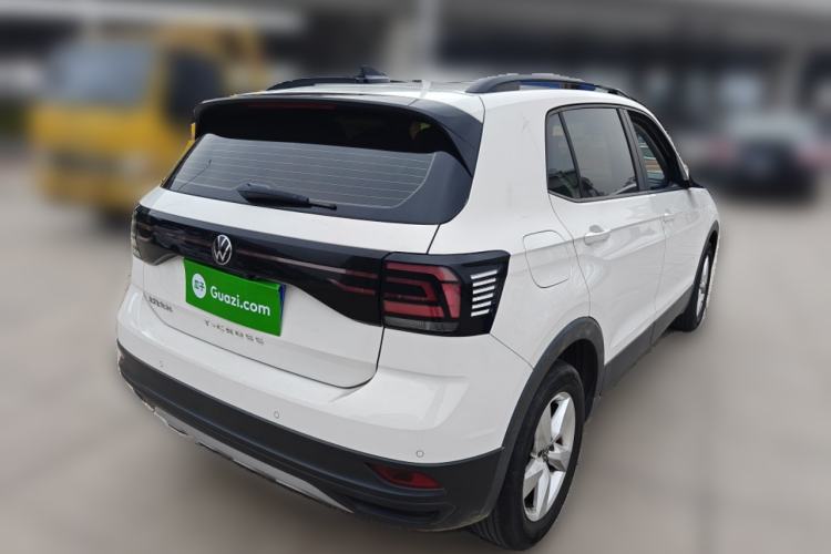 Used Volkswagen T-Cross 2021 1.5L Automatic Fashion Edition Rear Right 45 Deg