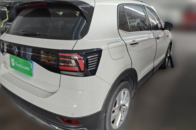 Used Volkswagen T-Cross 2021 1.5L Automatic Comfort Edition Rear Right 45 Deg