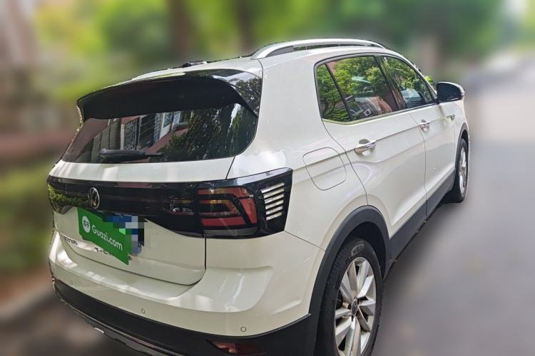 Used Volkswagen T-Cross 2021 1.5L Automatic Comfort Edition Rear Right 45 Deg