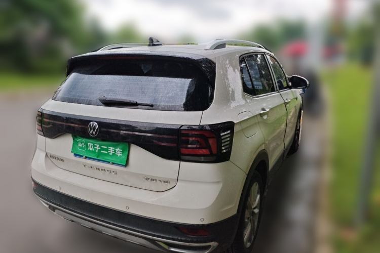 Used Volkswagen T-Cross 2021 280TSI DSG Comfort Edition Rear Right 45 Deg