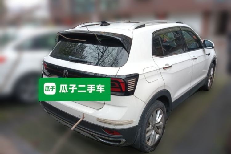Used Volkswagen T-Cross 2021 1.5L Automatic Comfort Edition Rear Right 45 Deg