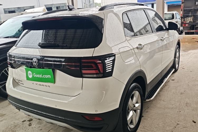 Used Volkswagen T-Cross 2021 1.5L Automatic Fashion Edition Rear Right 45 Deg