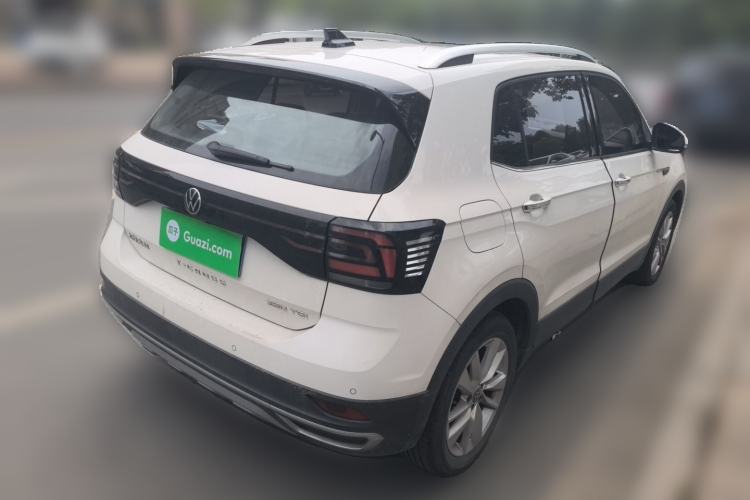 Used Volkswagen T-Cross 2021 280TSI DSG Luxury Edition Rear Right 45 Deg