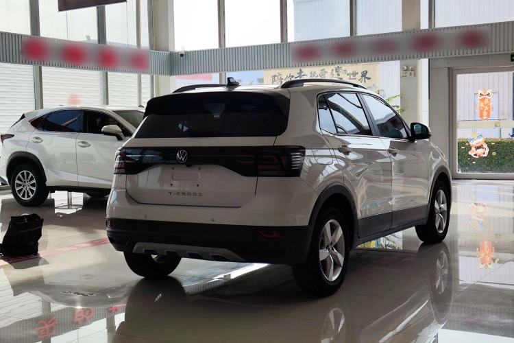Used Volkswagen T-Cross 2021 1.5L Automatic Fashion Edition Rear Right 45 Deg