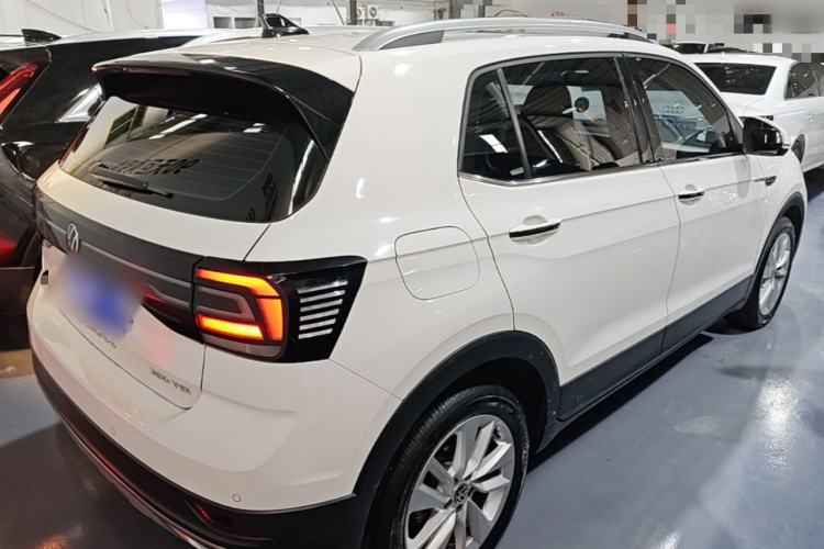 Used Volkswagen T-Cross 2021 280TSI DSG Comfort Edition Rear Right 45 Deg
