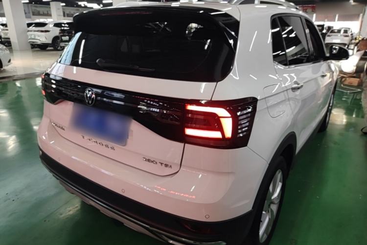 Used Volkswagen T-Cross 2021 280TSI DSG Comfort Edition Rear Right 45 Deg