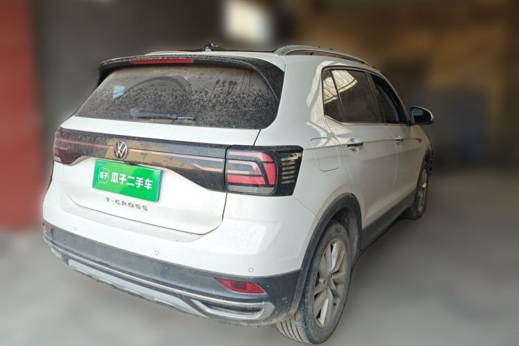 Used Volkswagen T-Cross 2021 280TSI DSG Comfort Edition Rear Right 45 Deg