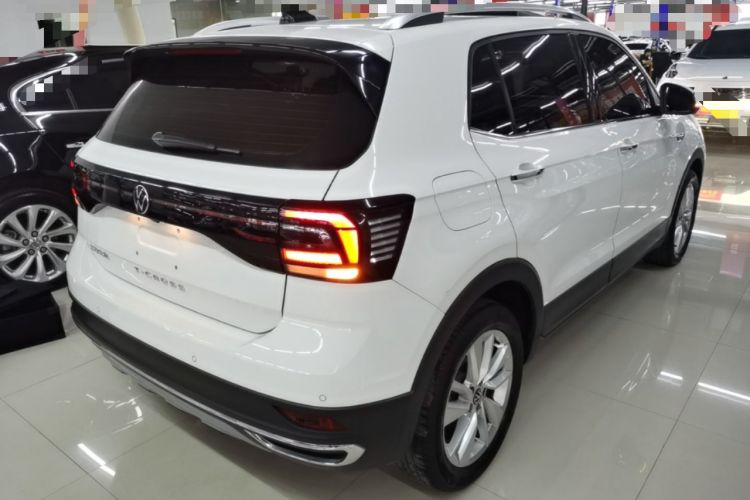 Used Volkswagen T-Cross 2021 1.5L Automatic Comfort Edition Rear Right 45 Deg