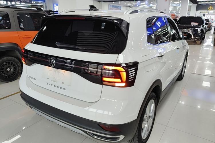 Used Volkswagen T-Cross 2021 1.5L Automatic Comfort Edition Rear Right 45 Deg
