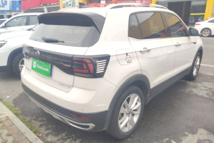 Used Volkswagen T-Cross 2021 280TSI DSG Comfort Edition Rear Right 45 Deg