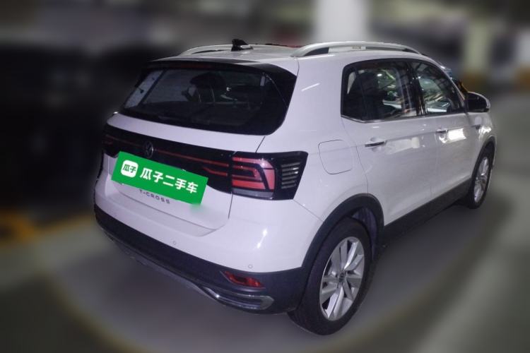 Used Volkswagen T-Cross 2021 280TSI DSG Comfort Edition Rear Right 45 Deg