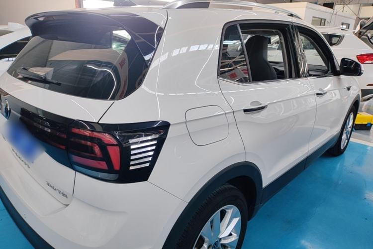 Used Volkswagen T-Cross 2021 280TSI DSG Comfort Edition Rear Right 45 Deg