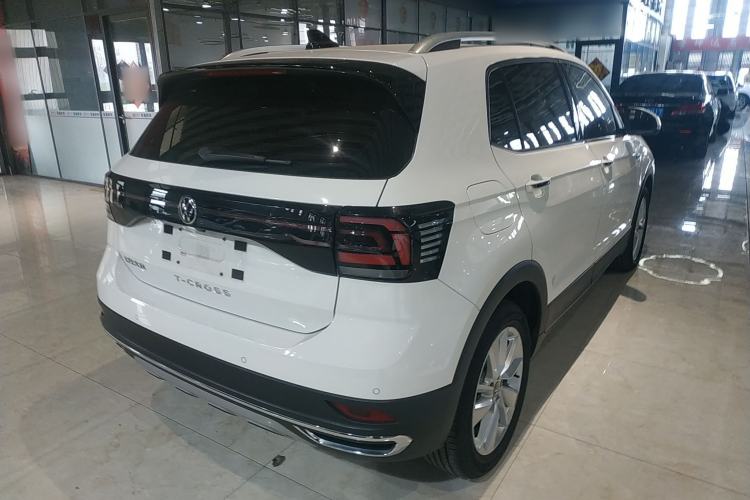 Used Volkswagen T-Cross 2021 1.5L Automatic Comfort Edition Rear Right 45 Deg