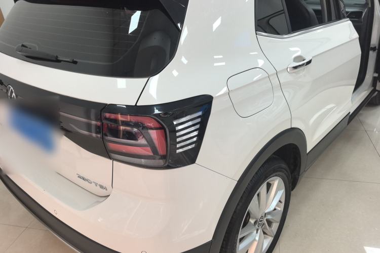 Used Volkswagen T-Cross 2021 280TSI DSG Comfort Edition Rear Right 45 Deg