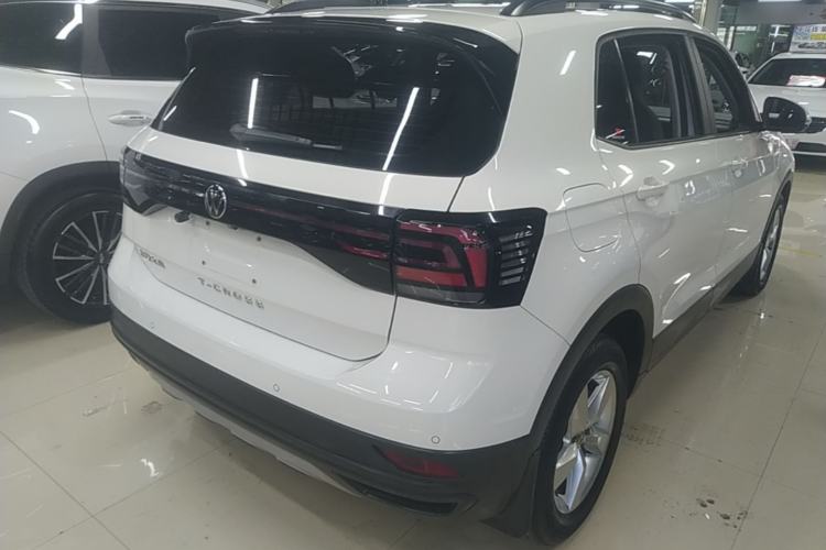 Used Volkswagen T-Cross 2021 1.5L Automatic Fashion Edition Rear Right 45 Deg
