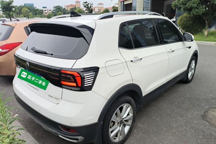 Used Volkswagen T-Cross 2021 280TSI DSG Comfort Edition Rear Right 45 Deg