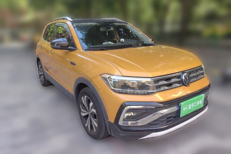 Used Volkswagen T-Cross 2021 280TSI DSG Luxury Edition Front Right 45 Deg