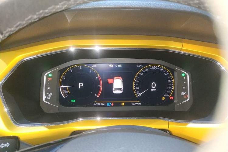 Used Volkswagen T-Cross 2021 280TSI DSG Luxury Edition Instrument Cluster