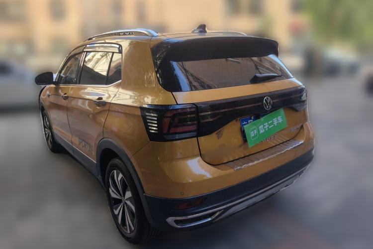 Used Volkswagen T-Cross 2021 280TSI DSG Luxury Edition Rear Left 45 Deg