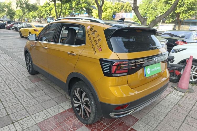 Used Volkswagen T-Cross 2021 280TSI DSG Luxury Edition Rear Left 45 Deg