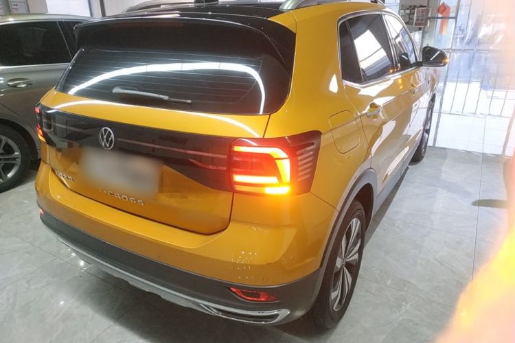 Used Volkswagen T-Cross 2021 280TSI DSG Luxury Edition Rear Right 45 Deg