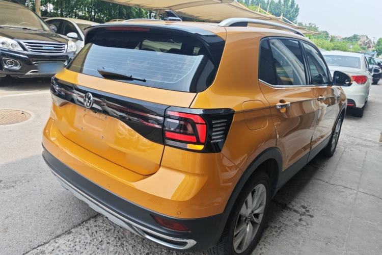 Used Volkswagen T-Cross 2021 280TSI DSG Comfort Edition Rear Right 45 Deg