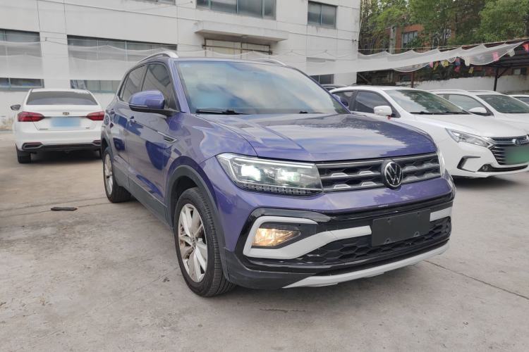Used Volkswagen T-Cross 2022 1.5L Automatic Comfort Edition Front Right 45 Deg