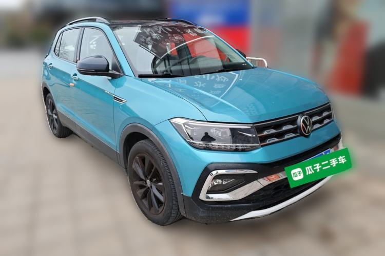 Used Volkswagen T-Cross 2022 280TSI DSG Luxury Edition Front Right 45 Deg