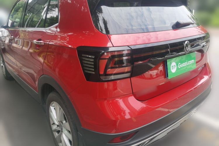 Used Volkswagen T-Cross 2022 280TSI DSG Comfort Edition Rear Left 45 Deg