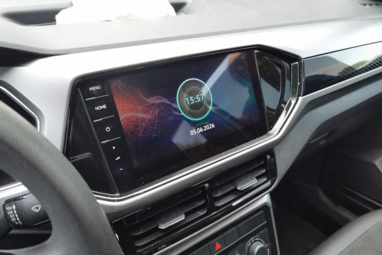 Used Volkswagen T-Cross 2022 1.5L Automatic Comfort Edition Audio And AC Panel
