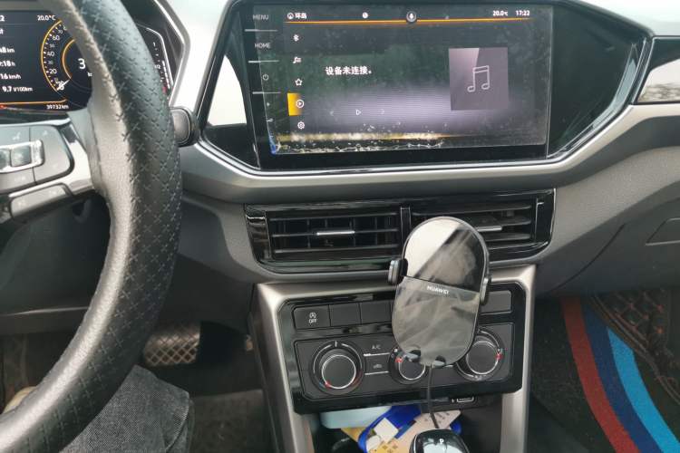 Used Volkswagen T-Cross 2022 280TSI DSG Comfort Edition Audio And AC Panel