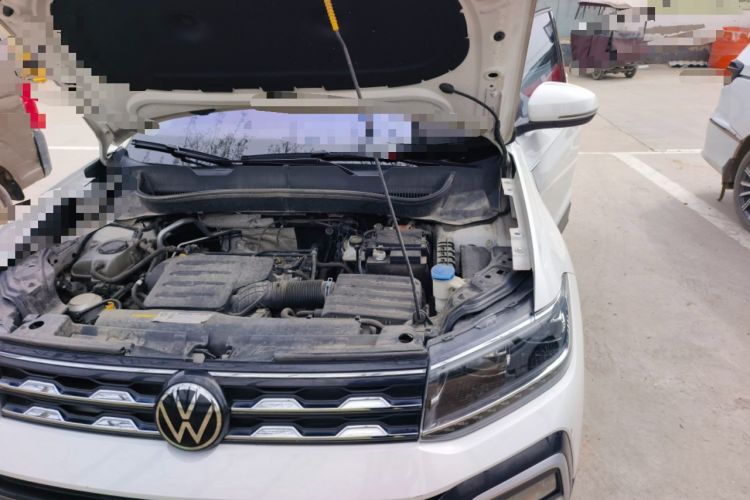 Used Volkswagen T-Cross 2022 1.5L Automatic Comfort Edition Engine Bay Left
