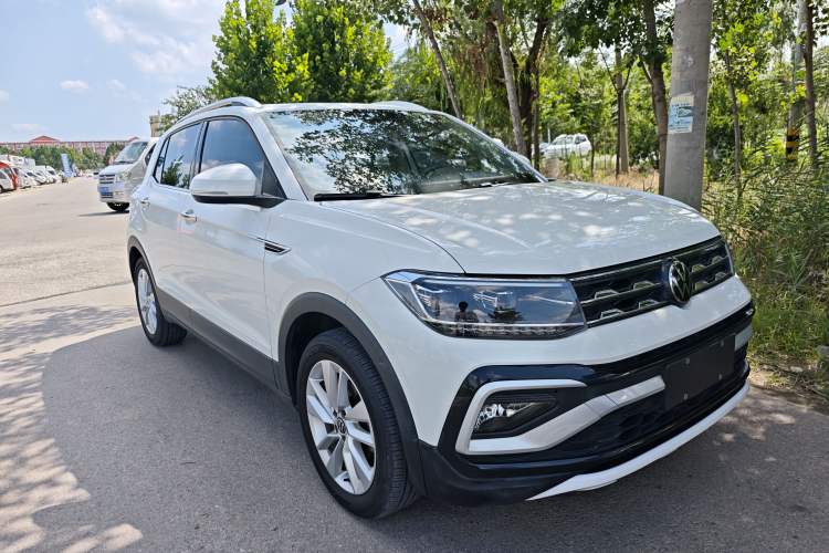 Used Volkswagen T-Cross 2022 1.5L Automatic Comfort Edition Front Right 45 Deg