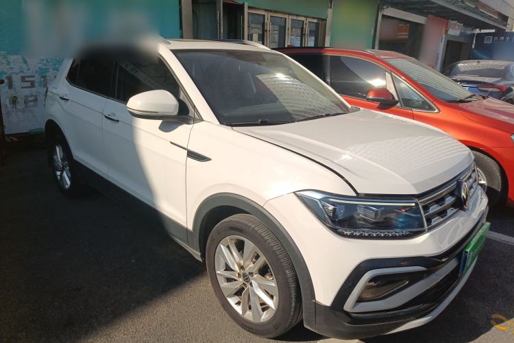 Used Volkswagen T-Cross 2022 280TSI DSG Comfort Edition Front Right 45 Deg