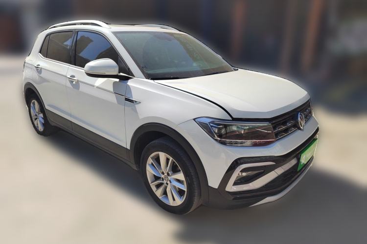 Used Volkswagen T-Cross 2022 280TSI DSG Comfort Edition Front Right 45 Deg