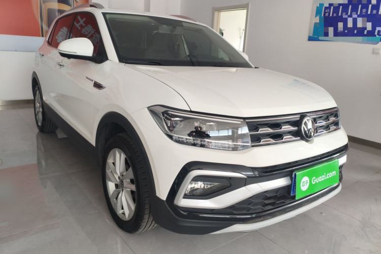 Used Volkswagen T-Cross 2022 1.5L Automatic Comfort Edition Front Right 45 Deg