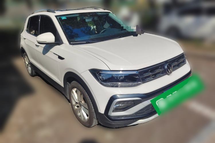 Used Volkswagen T-Cross 2022 280TSI DSG Comfort Edition Front Right 45 Deg
