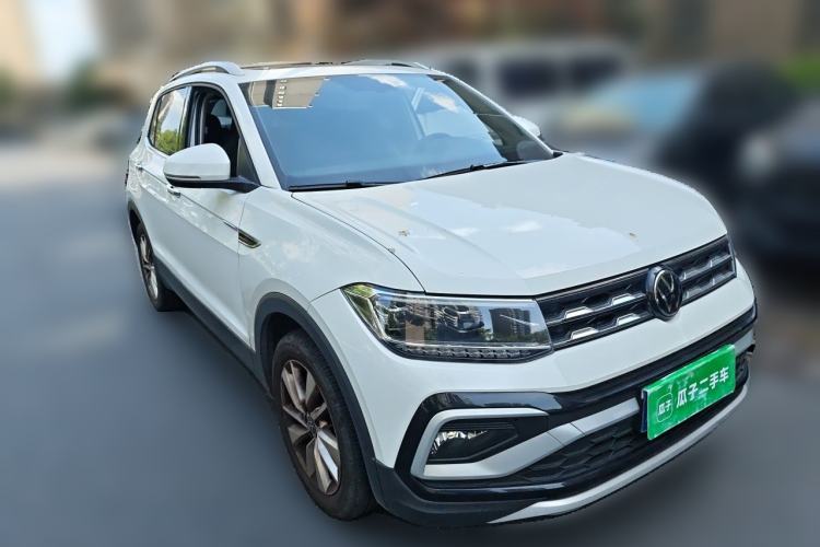 Used Volkswagen T-Cross 2022 1.5L Automatic Comfort Edition Front Right 45 Deg