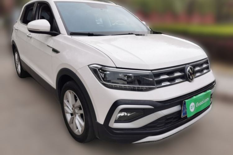 Used Volkswagen T-Cross 2022 280TSI DSG Comfort Edition Front Right 45 Deg