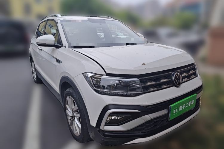 Used Volkswagen T-Cross 2022 280TSI DSG Comfort Edition Front Right 45 Deg