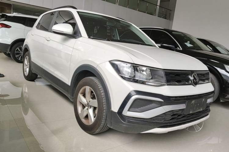 Used Volkswagen T-Cross 2022 1.5L Automatic Fashion Edition Front Right 45 Deg