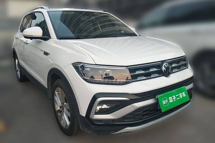 Used Volkswagen T-Cross 2022 280TSI DSG Comfort Edition Front Right 45 Deg