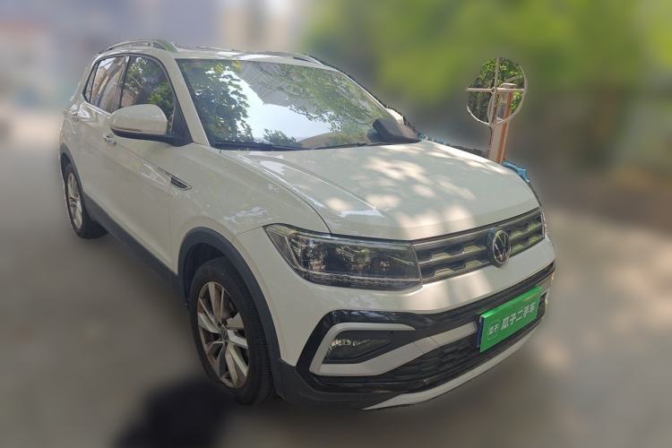 Used Volkswagen T-Cross 2022 1.5L Automatic Comfort Edition Front Right 45 Deg