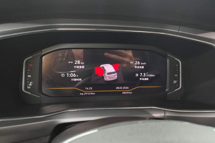 Used Volkswagen T-Cross 2022 280TSI DSG Comfort Edition Instrument Cluster