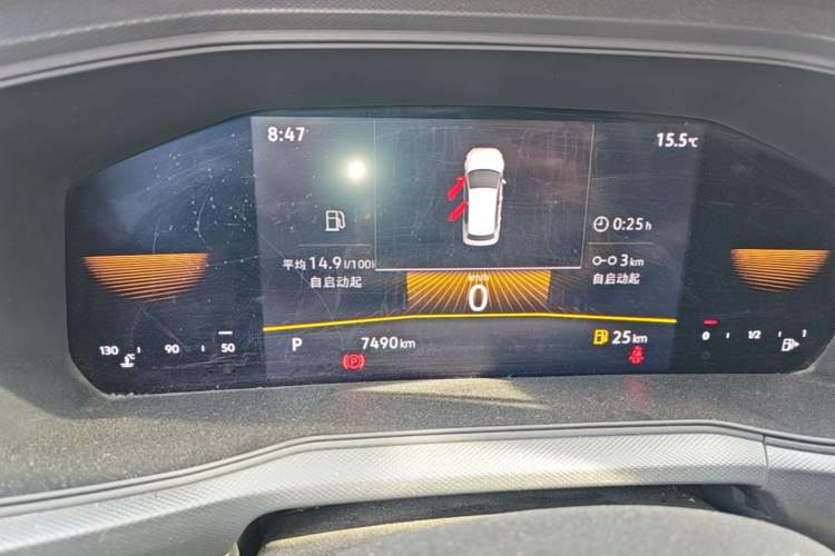 Used Volkswagen T-Cross 2022 1.5L Automatic Fashion Edition Instrument Cluster
